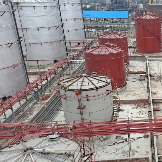 Helio Engineering Fire Water Storage Tank design Projects